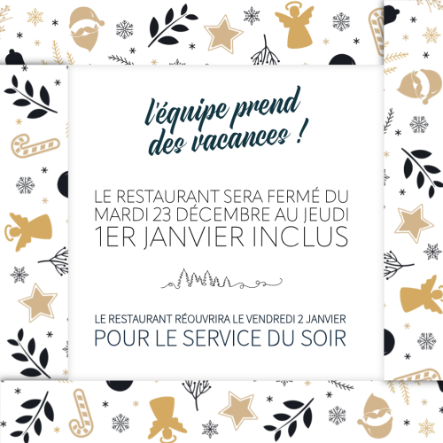 Image de Fermeture du restaurant