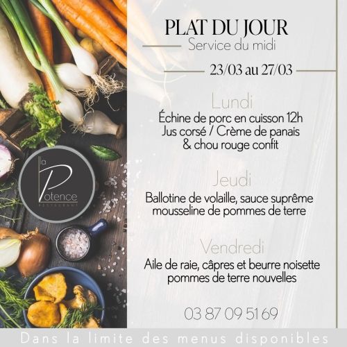 Image de Plats de la semaine