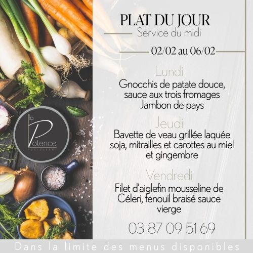 Image de Plats de la semaine